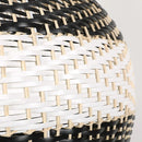Axyaa Rattan Pendant Lights: Chinese Style Luminaire for Dining, Restaurant