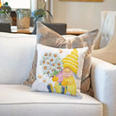 Axyaa Outdoor Yellow Pillowcase - Vibrant Spring and Summer Decor