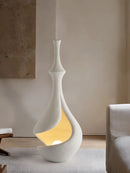 Axyaa Wabi Sabi Floor Lamp: Retro Art Lighting for Living Room, Bedroom & Study Area