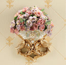 Axyaa Diamond Resin Vase Wall Hanging for Elegant Home Decor