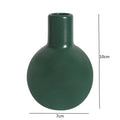 Axyaa Mini Ceramic Vase for Dried Flowers and Hydroponic Home Decor