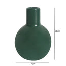 Axyaa Mini Ceramic Vase for Dried Flowers and Hydroponic Home Decor