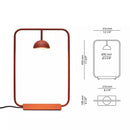 Axyaa 2025 Wall Lamp Designer LED Table Lamp for Living Room Bedroom