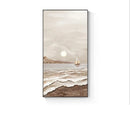 Abstract Heavy Texture Oil Painting Palette Knife Canvas Art Mural Light Wall Picture by Axyaa.