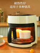 Axyaa Air Fryer Ceramic Baking Bowl for Steamed Egg Soup and Pudding