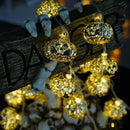 Axyaa Pumpkin String Lights for Halloween Party & Haunted House