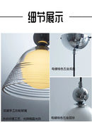 Axyaa Bauhaus Glass Pendant Lights LED G9 Modern Fixtures for Home and Commercial Spaces