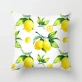 Lemon Pattern Summer Cushion Cover for Sofa Decor by Axyaa