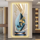 Axyaa LED Abstract Mural Lamp for Luxury Corridor Decoration