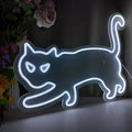 Axyaa Cat LED Neon Sign for Wall Decor and Party, Halloween Gift
