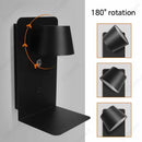 Axyaa LED Dimming Wall Lamp USB Rechargeable Modern Bedroom Lighting
