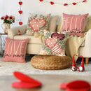 Axyaa Love Leaf Pattern Pillowcase: Sweet & Romantic Home Decor