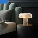 Axyaa Marble Table Lamp: Elegant LED Lighting for Bedroom, Dressing Table, Study Desk