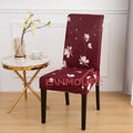 Axyaa Elastic Printed Chair Cover - Four Season Slipcover for Home, Restaurant, Kitchen