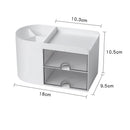Axyaa Plastic Desk Drawer Organizer Pen Holder Stationery Pencil Storage Box Organize