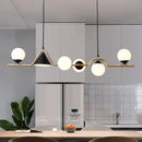 Axyaa Nordic Chandeliers: Dining Room Pendant Lights, Ceiling Hanging Lamps for Indoor Lighting