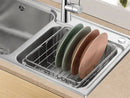 Axya Stainless Steel Kitchen Dish Shelf with Adjustable Drainage Rack