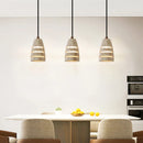 Axyaa Yellow Cave Stone Bedside Pendant Lamp