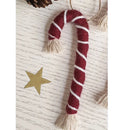 Axyaa Handmade Woven Tapestry Small Christmas Tree Circle Walking Stick Decoration