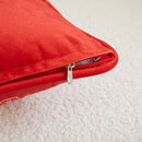 Axyaa Dutch Velvet Christmas Pillowcase Cojines Santa Claus Elk Sofa Cushion Cover