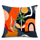 Axyaa Geometric Pattern Throw Pillow Cover for Sofa, Bedroom, Car - Abstract Design