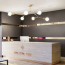 Axyaa LED Branch Chandelier: Modern Loft Ceiling Light for Kitchen & Living Room