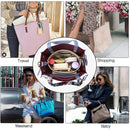Axyaa Solid Color Felt Organizer: Multi-functional Wallet Insert for Bag & Cosmetic Storage