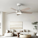 Axyaa Modern 52" LED Ceiling Fan for Indoor Lighting Fixtures