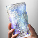 Axya Glass Coffee Cups Gradient Texture, Perfect for Tea, Juice, and Gifts.