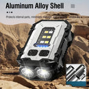 Axya Mini LED Cap Light, USB Rechargeable, 8 Modes, Magnetic, Waterproof Work Torch