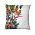 Axyaa Tropical Palm Leaf Print Cushion Cover for Living Room, Bedroom, and Car