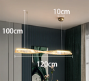 Axyaa Crystal Chandeliers LED Ceiling Lamp Hanging Lights for Living Room