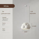 Axyaa Nordic Wabi Sabi E27 Pendant Light Chandelier LED Lamp