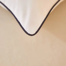 Axyaa Long White Pillow Core for Home Bed, Washable & Skin-friendly Neck Cushion