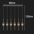 Axyaa Modern LED Chandelier Ceiling Lamp for Living Room Dining Indoor Lighting