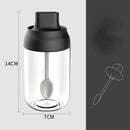 Axyaa 250ml Spice Jar with Moisture-proof Lid and Spoon