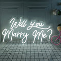 Axyaa Neon Light Proposal, Illuminated Logo, Wedding & Engagement Decoration