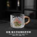 Axyaa Retro Glass Cold Kettle High Temp Resistant Large-capacity Teapot