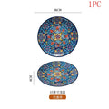 Axyaa Bohemian Ceramic Dinner Plate Home Restaurant Western Cuisine Creative Unique