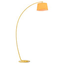 Axyaa Minimalist LED Arc Floor Lamp for Modern Living Room & Bedroom Lighting