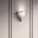 Axyaa Art Deco Marble Wall Light G4 Bulb Sconce for Home Dining Room Bedroom