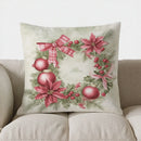 Charming Girl Christmas Pillow Cover for Sofa, Bedroom, Car - Axyaa