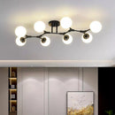 Axyaa Dining Room Chandelier Pendant Lights Ceiling Lamps Glamorous Indoor Lighting