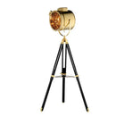 Axyaa Studio Tripod Floor Lamp Wooden Standing Light for Living Room Bedroom Restaurant