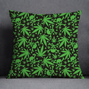 Axyaa Green Leaf Theme Pillowcase - Decorative Polyester Home Decoration 45*45cm