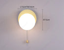 Axyaa LED Bedside Wall Lamp with Cable Switch for Bedroom, Living Room & Corridor