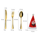 Axyaa Christmas Stainless Steel Tableware Set