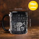 Axyaa Stupid Fix Ceramic Office Coffee Mug, Funny Christmas Gift Cup