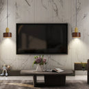 Axyaa Walnut Wood Bedside Pendant Wall Lamp E27 for Bedroom Living Room Dining Indoor Lighting