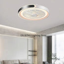 Axyaa Smart Fan Light: Quiet, Eye Protection, LED Ceiling Light, Reversible Blades